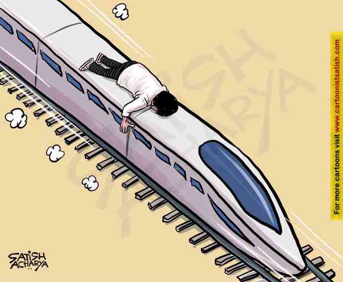 Cartoonist Satish Acharya's Voice Of Support For The Rights Of India's  Children – Railway Children India